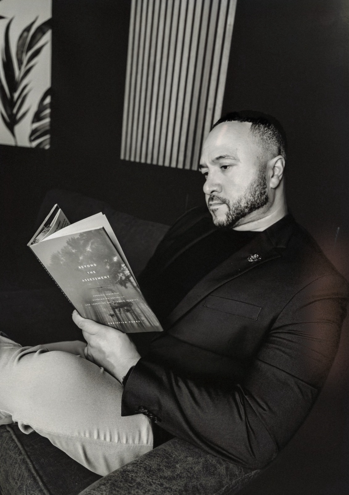 Christian Perez reading Beyond the Assessment