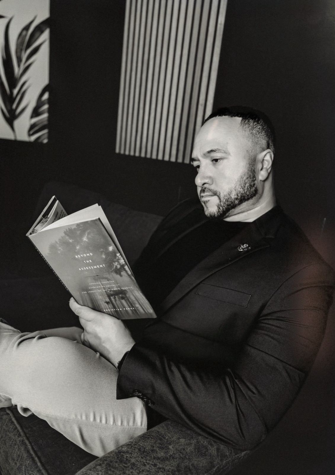 Christian Perez reading Beyond the Assessment